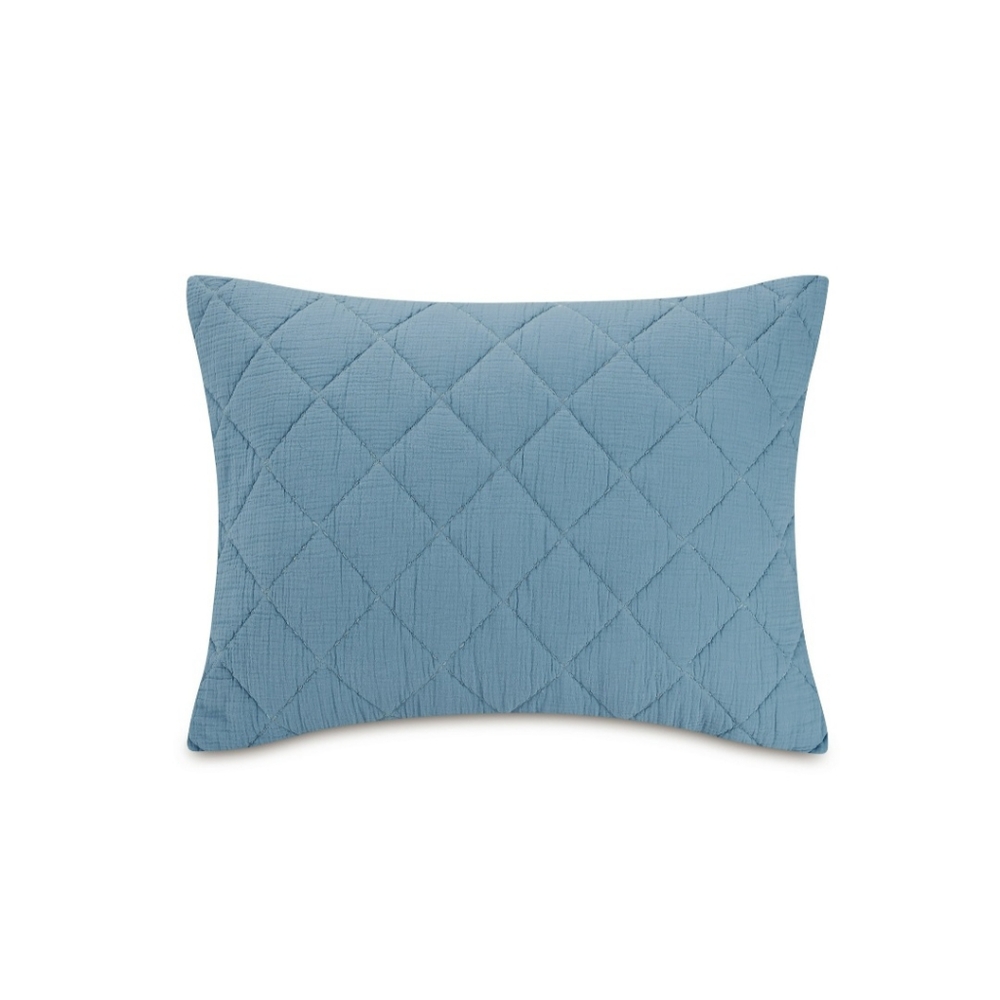 Better Homes and Garden Pillow Shams Blue Diamond King Size Includes 2 Shams